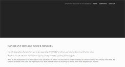 Desktop Screenshot of nxivm.com
